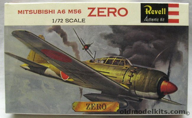 Revell 1/72 Mitsubishi A6M5C Zero, H617-49 plastic model kit